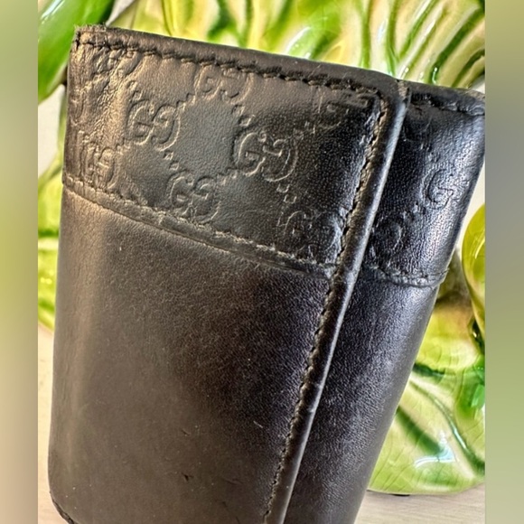 GUCCI Black Signature Leather Key Holder (2564330959) - Picture 7 of 8